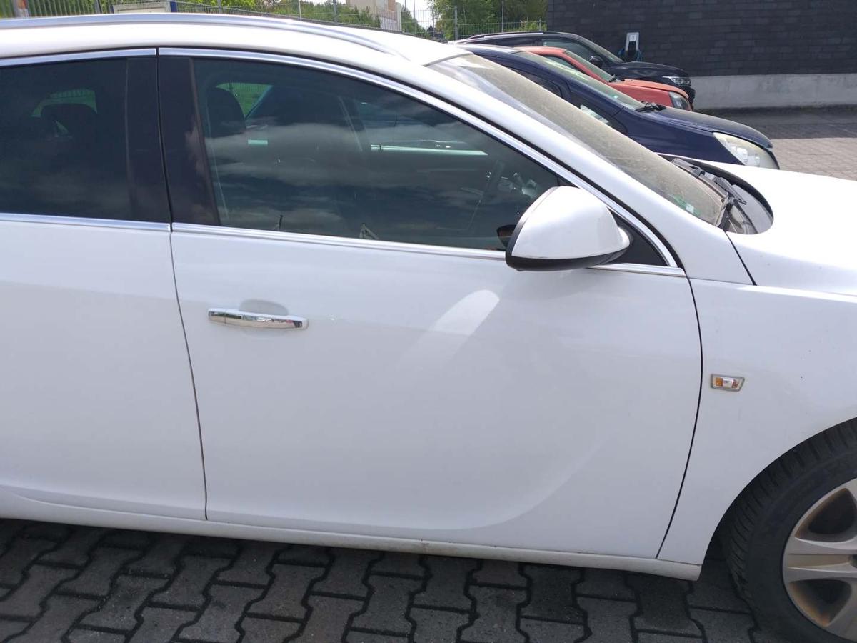 Opel Insignia A original Tür vorn rechts Z40R Schnee Weiss Rohbau Bj.2011
